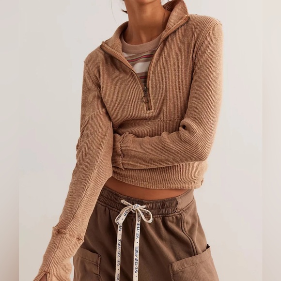 Free People Tops - NWT Free People half zip